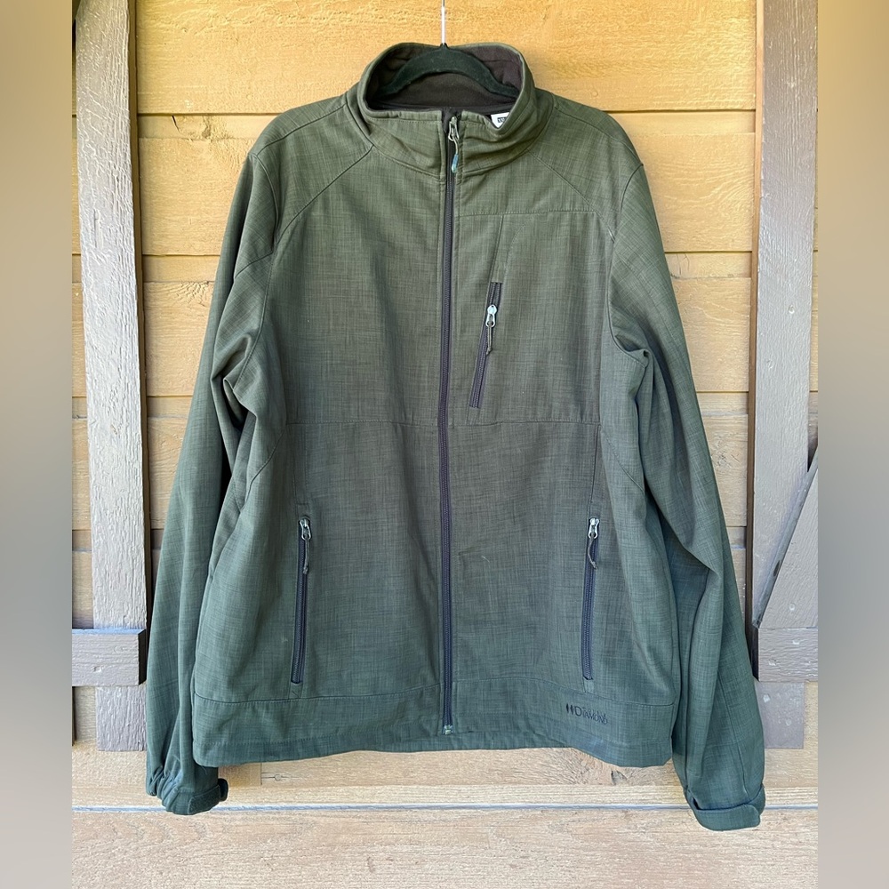 Black Diamond, Double Diamond XXL men’s fleece lined jacket. Like new